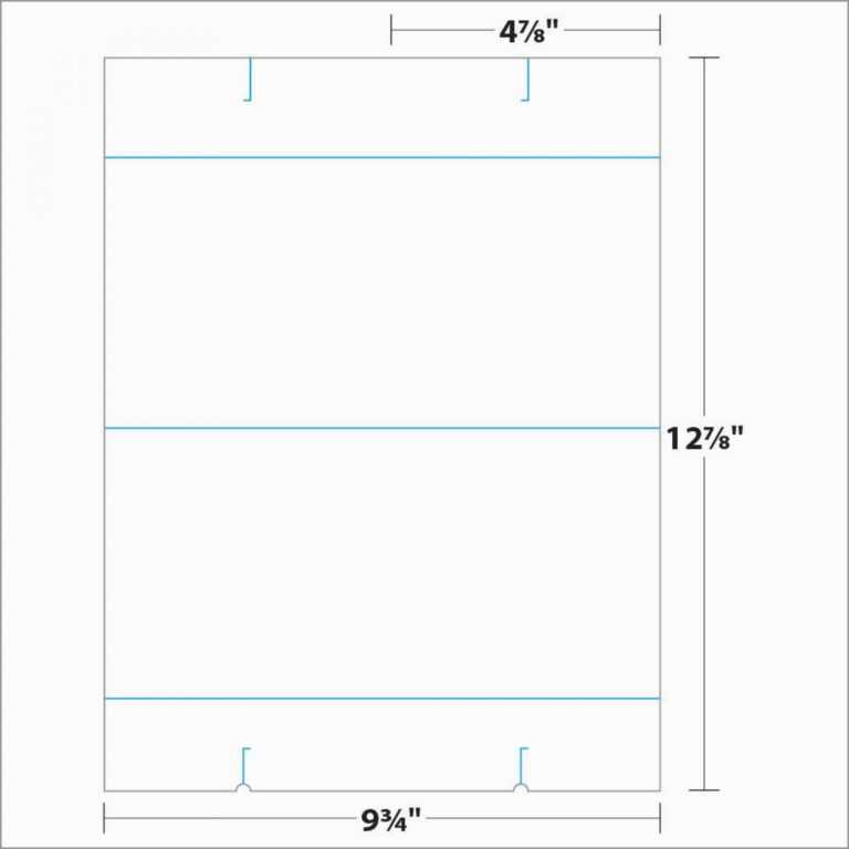 Table Tent Template Word