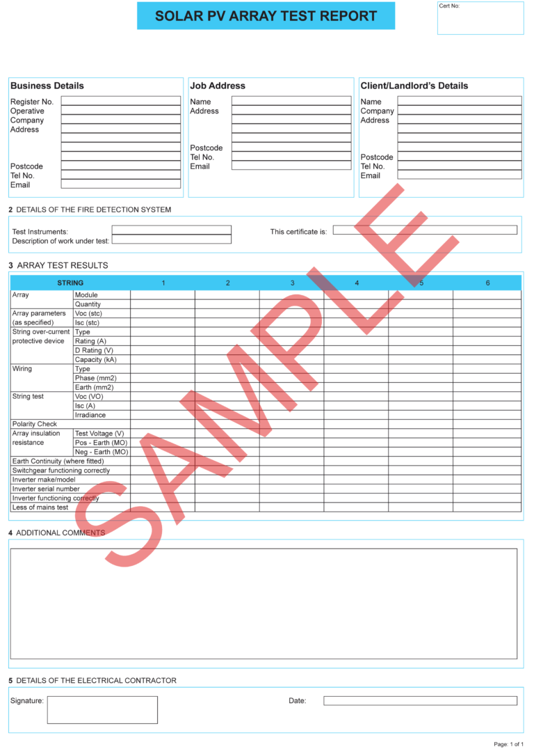 Certificates | Everycert for Hydrostatic Pressure Test Report Template ...