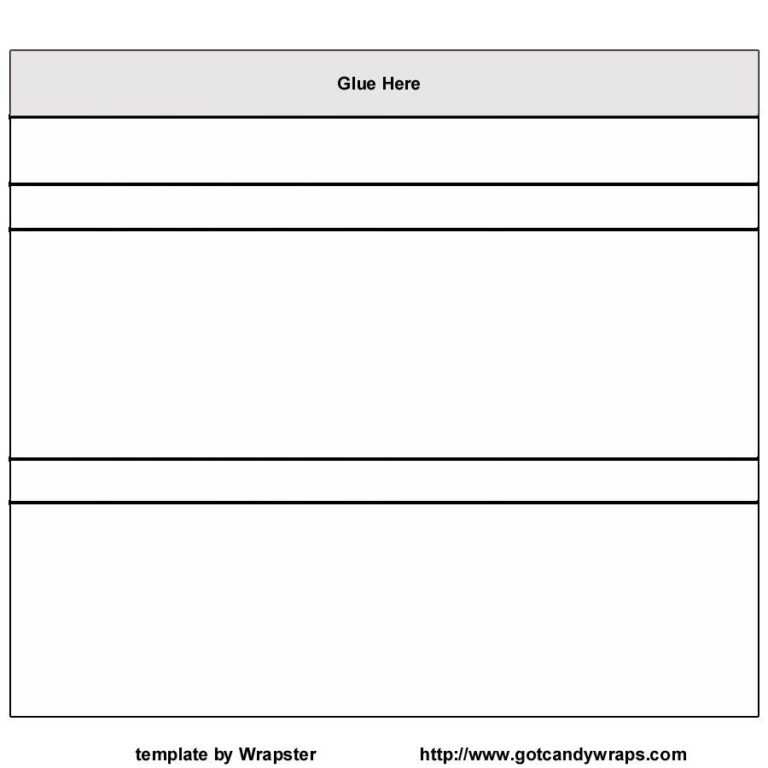 printable free blank candy bar wrapper template