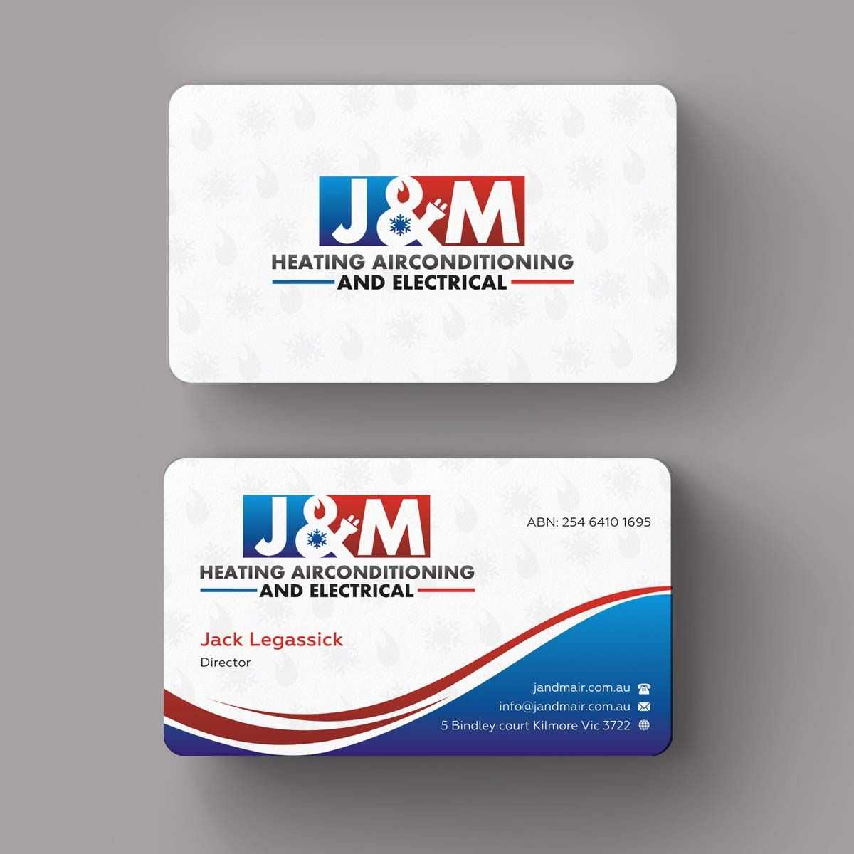 Business Cards Professional Card Look Examples Photographers With Regard To Hvac Business Card