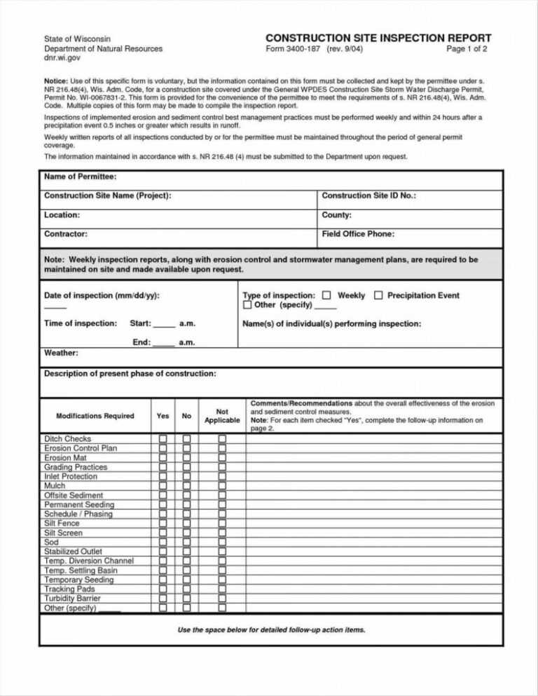 Pre Purchase Building Inspection Report Template - CUMED.ORG