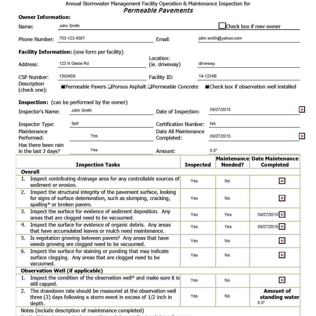 Roof Inspection Report Template Free