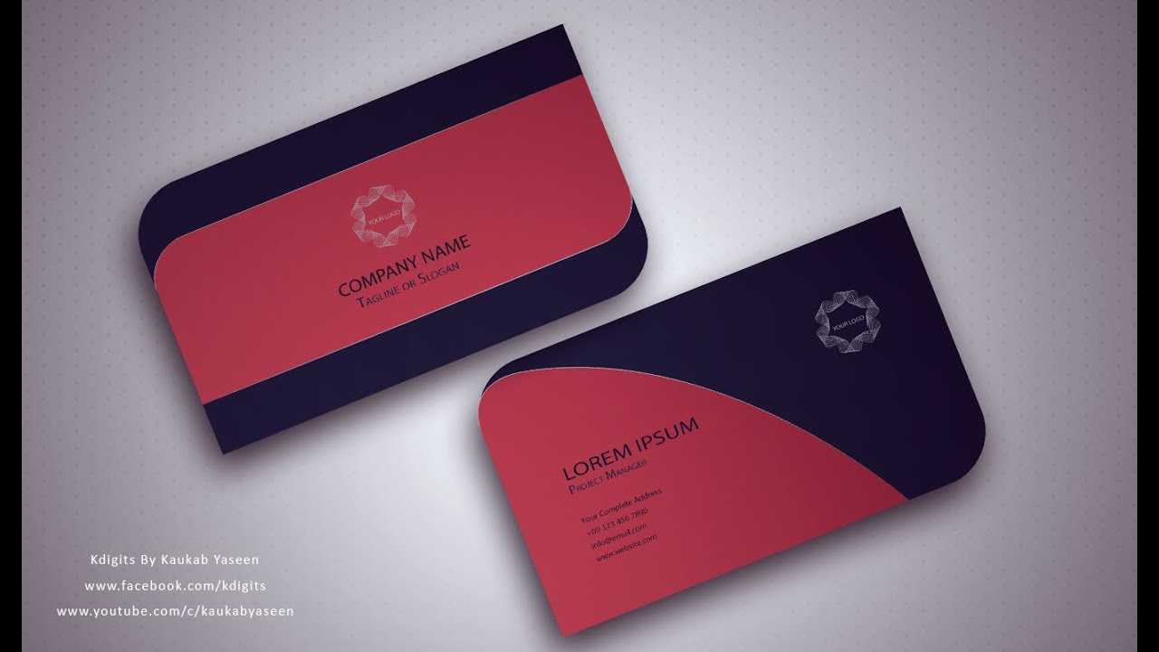 Visiting Card Illustrator Templates Download CUMED ORG