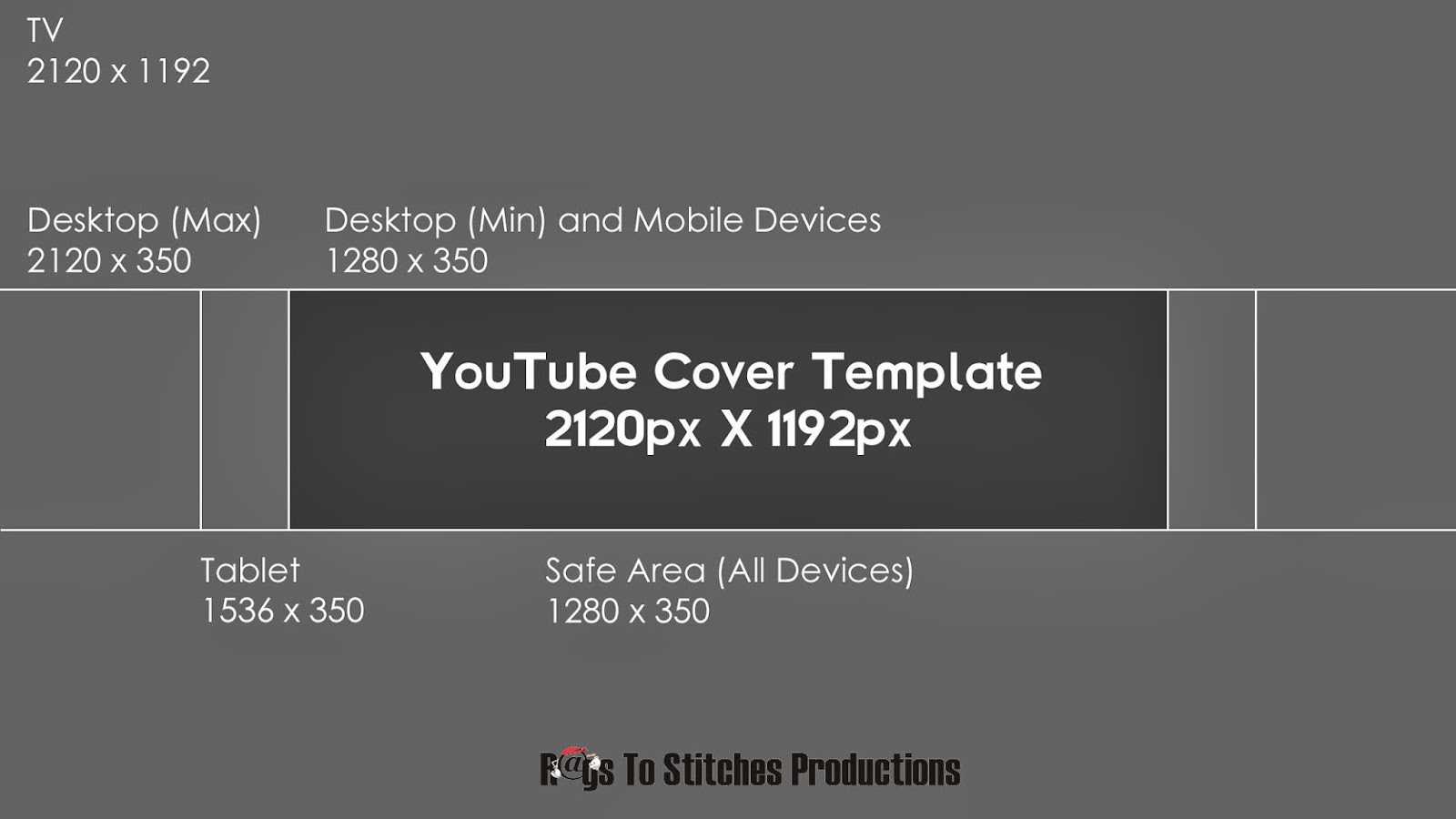 Youtube Banner Template Size CUMED ORG